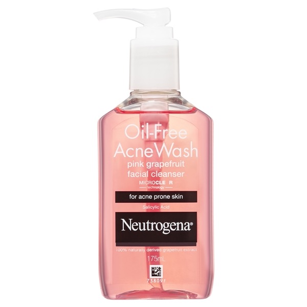 Buy Neutrogena Oil Free Acne Wash Pink Grapefruit Facial Cleanser 175ml