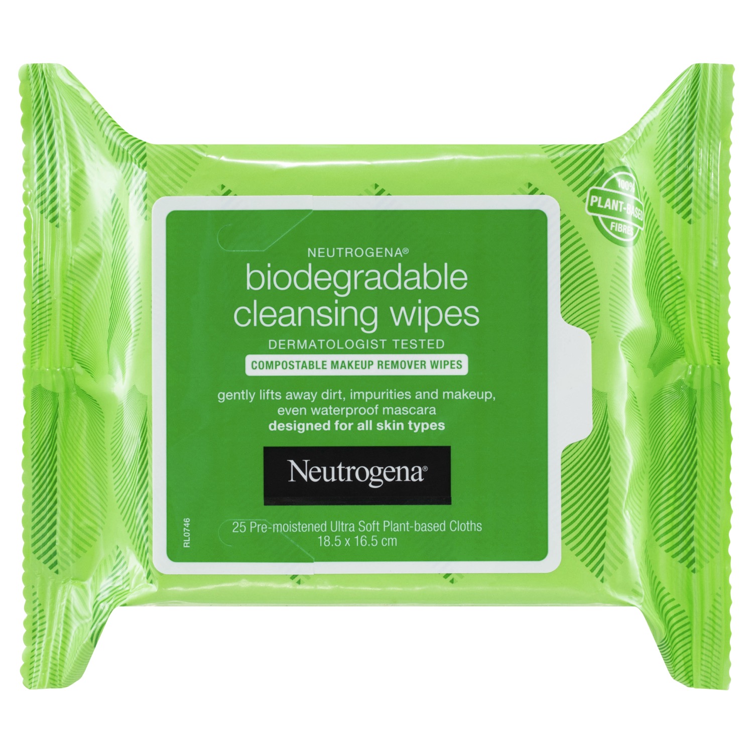 Buy Neutrogena Biodegradable Make Up Remover Wipes 25 Pack Online at