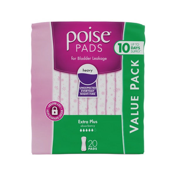 Buy Poise Pads Extra Plus 20 Bulk Pack Online at Chemist Warehouse®