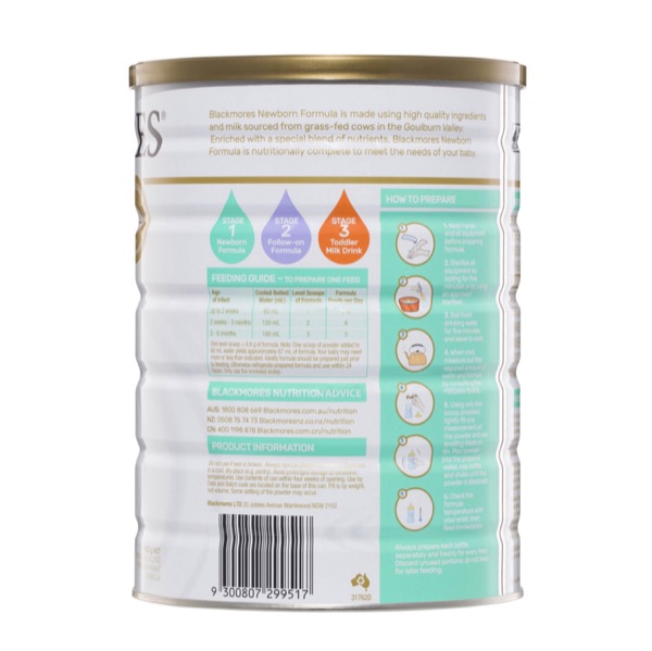 formula for newborn baby