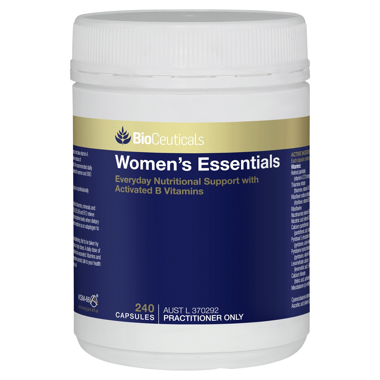 Buy BioCeuticals Women's Essentials 240 Capsules New Formula Online at